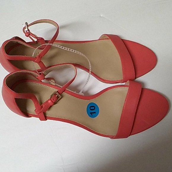 Nwt Micheal by Michaelkors hight heel open toes sz 10 - Picture 10 of 13